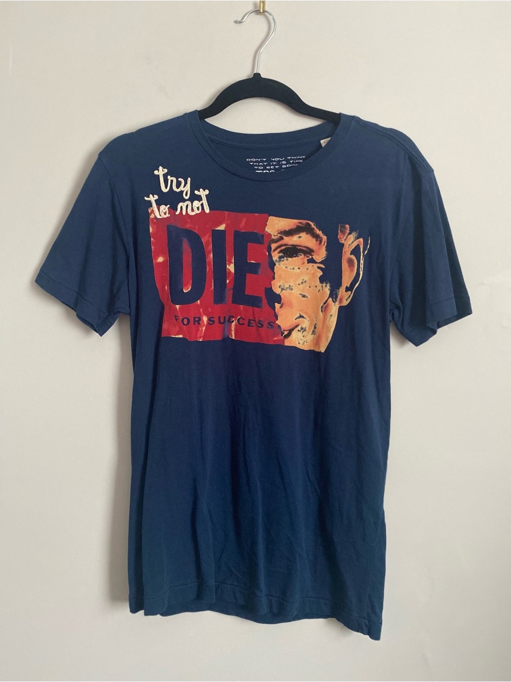 Diesel T Shirt S Graphic Streetwear Indie Sleaze Vintage Grunge Garage Band Rock